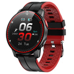 Fitness Tracker -Red+Black