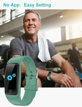 Best Green Color Waterproof Fitness Tracker Online Sale - Dimdaa