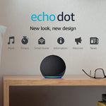 4th Gen Echo Dot - Charcoal