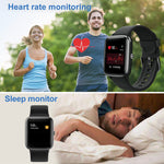 Best Black Color Waterproof Fitness Tracker Online Sale - Dimdaa
