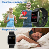 Best Black Color Waterproof Fitness Tracker Online Sale - Dimdaa