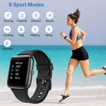 Best Black Color Waterproof Fitness Tracker For Sale - Dimdaa