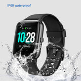Best Black Color Waterproof Fitness Tracker Online - Dimdaa