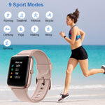 Best Pink Color Waterproof Fitness Tracker Online Sale - Dimdaa