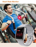 Best Gray Color Waterproof Fitness Tracker Online Sale - Dimdaa