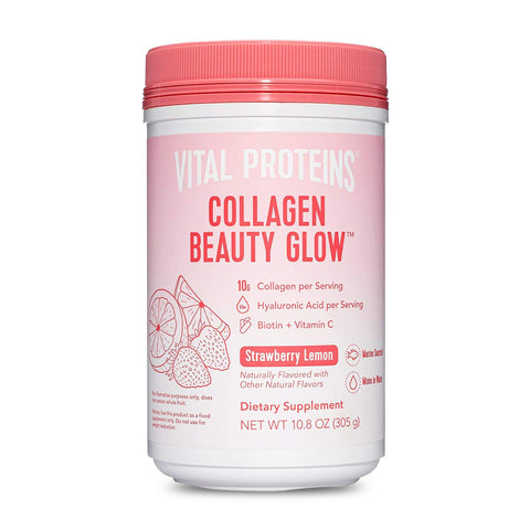 Buy Best Strawberry Lemon Beauty Collagen Peptides Online - Dimdaa
