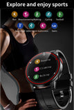 Fitness Tracker -Red+Black