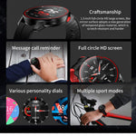 Fitness Tracker -Red+Black