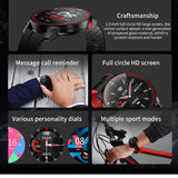 Fitness Tracker -Red+Black