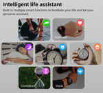 Fitness Tracker -Red+Black