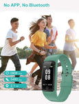 Buy Best Green Color Waterproof Fitness Tracker Online - Dimdaa