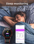 Fitness Tracker -Red+Black