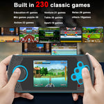Kids Adults Handheld Games Console- Blue