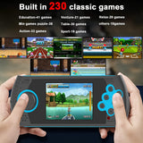 Kids Adults Handheld Games Console- Blue