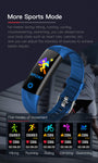 Best Purple Color Waterproof Fitness Tracker Online Sale - Dimdaa