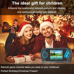 Kids Adults Handheld Games Console- Blue