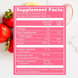 Supplement Facts Of Collagen Peptides - Dimdaa