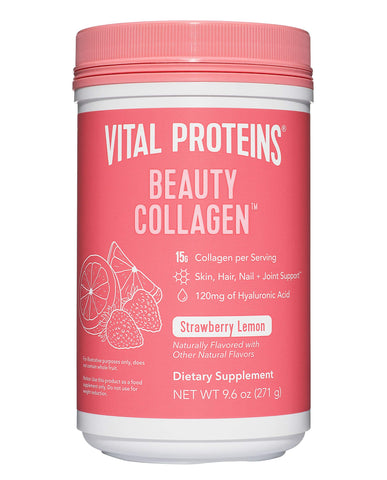 Strawberry Lemon Collagen Peptides Beauty Supplement On Sale - Dimdaa