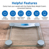 Best Digital Body Weight Bathroom Scale - Dimdaa